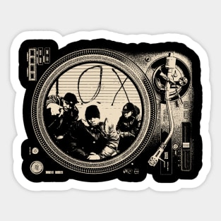 Vinyl Record THe Lox 90s Sticker